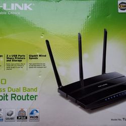 TP-LINK Wireless Dual Band GIGABIT Router 