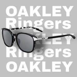 Oakley Ringers Womens Sunglasses Black White Marble With Case