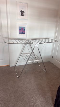 Foldable Metal Clothes Drying Rack