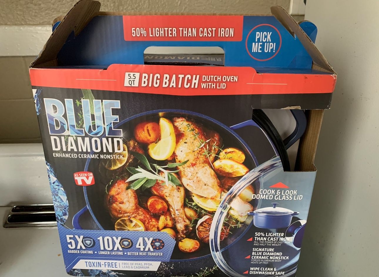 Blue Diamond Dutch oven