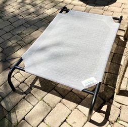Coolaroo Raised Dog Bed: 42”L x 25.5”D x 8”