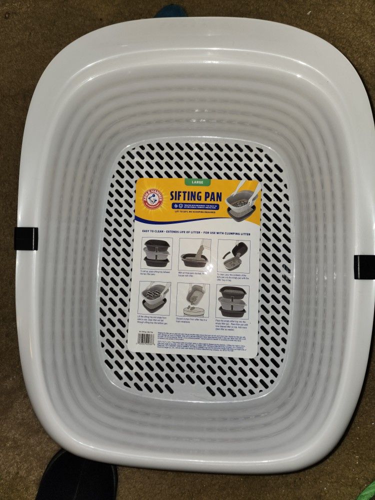Large Sifting Cat Litter Box