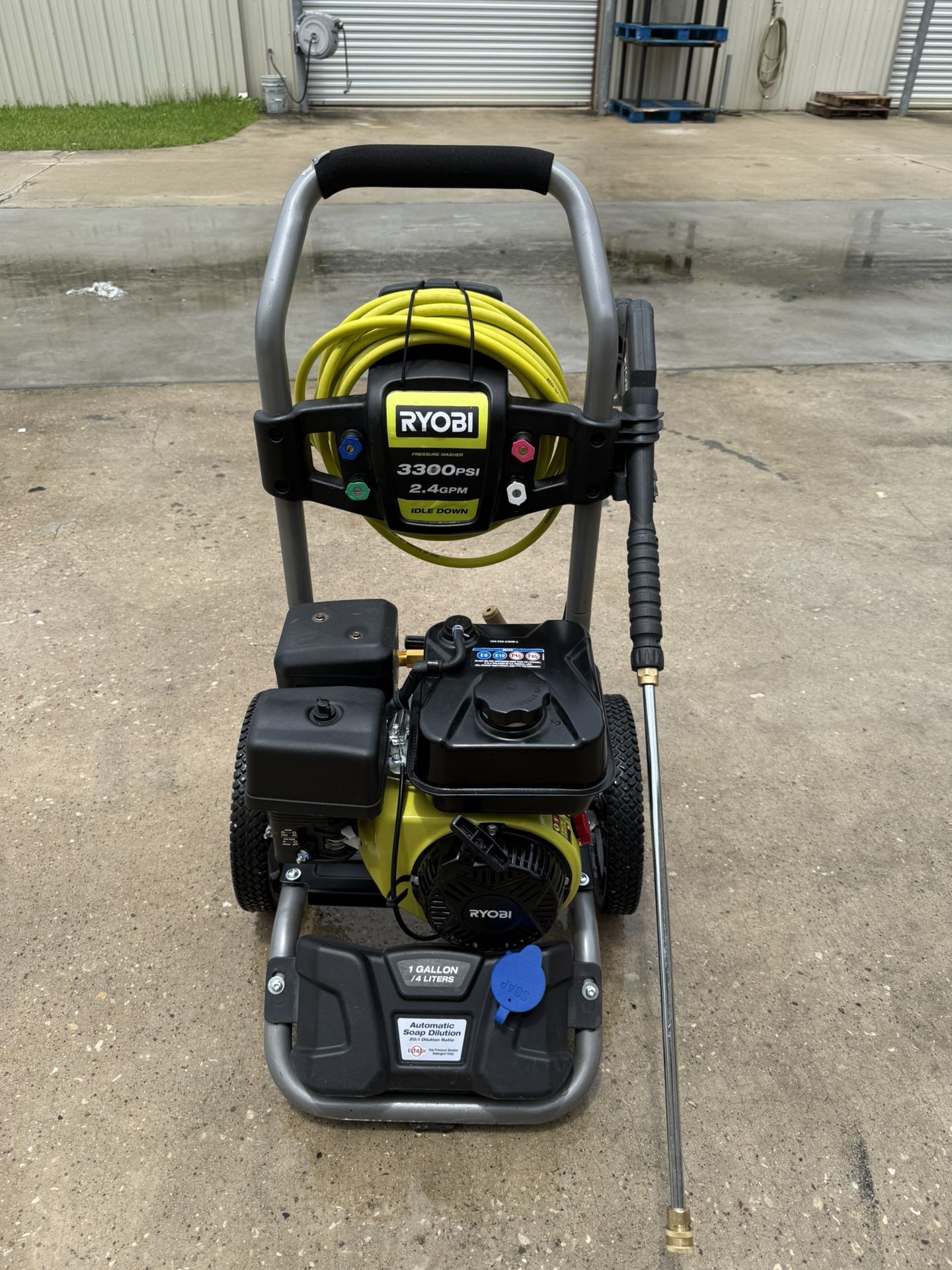 Ryobi 3300psi Gas Pressure Washer