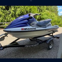 2005 Yamaha WaveRunner XLT 1200 - 3-Person Jetski with Trailer and Cover