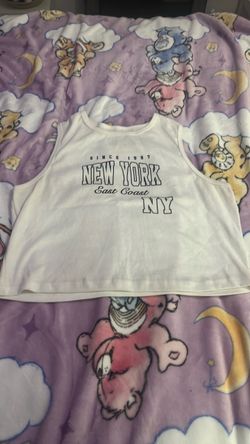 New York East Coast Crop Tank Top