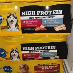 Pedigree 12 Count Cases Large Canned Dog Food