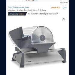 Cuisinart kitchen pro food slicer   