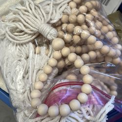 Wood Beads. 