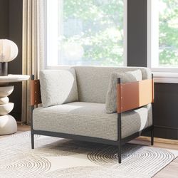 Stirbe Gray Armchair