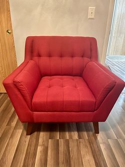Accent Chair_Modern Tufted by Leather Master CO LTD