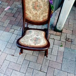 Folding Chairs Rocking Antique