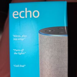 Amazon Echo- 2nd Generation (New Unopened)