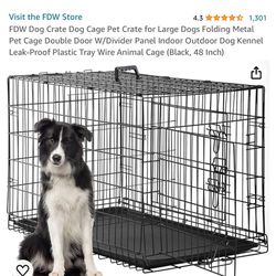 Wire dog Crate