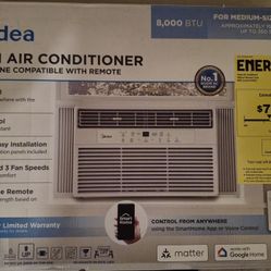 Midea 8000 BTU Window AC Like New $180 Obo