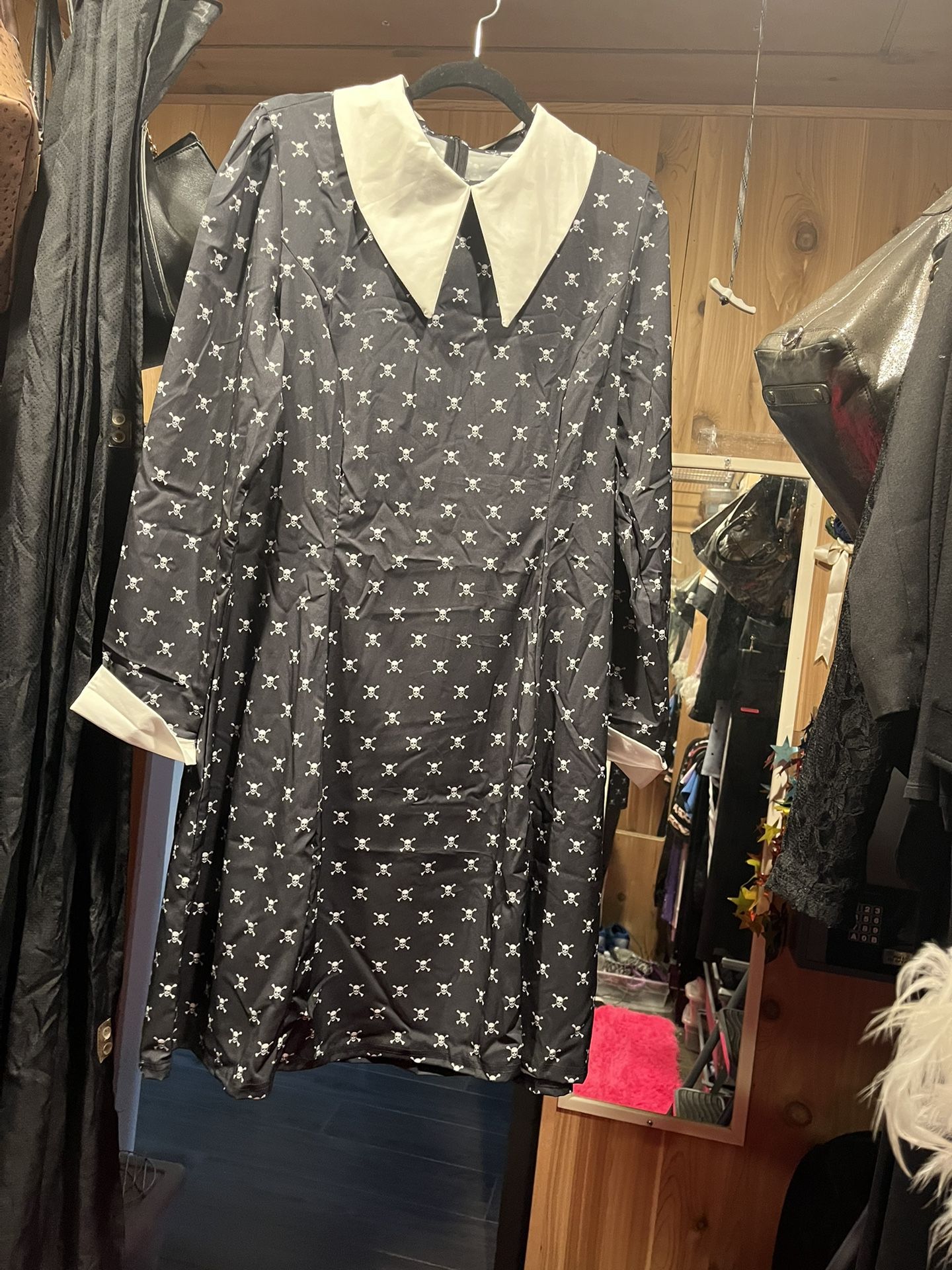 Wednesday Addams Halloween Costume Dress