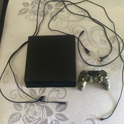 PS4 And Controller 