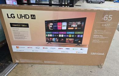 65UA77 65” Lg smart 4k led Uhd tv