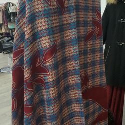 Maroon Color Big Size Shawl Brand New