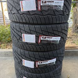 New set of 4 295/30/26 venom