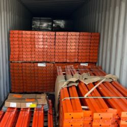 Industrial Used Pallet Racking Material Handling Equipment Forklifts Pallet Racks Shelving Loading Dock Plates 