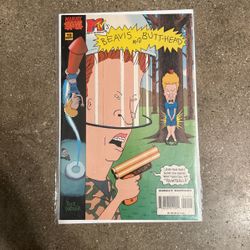 BEAVIS AND BUTTHEAD MARVEL COMIC BOOK MTV ABSURD 