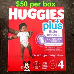 Huggies Little Movers Size 4 Plus