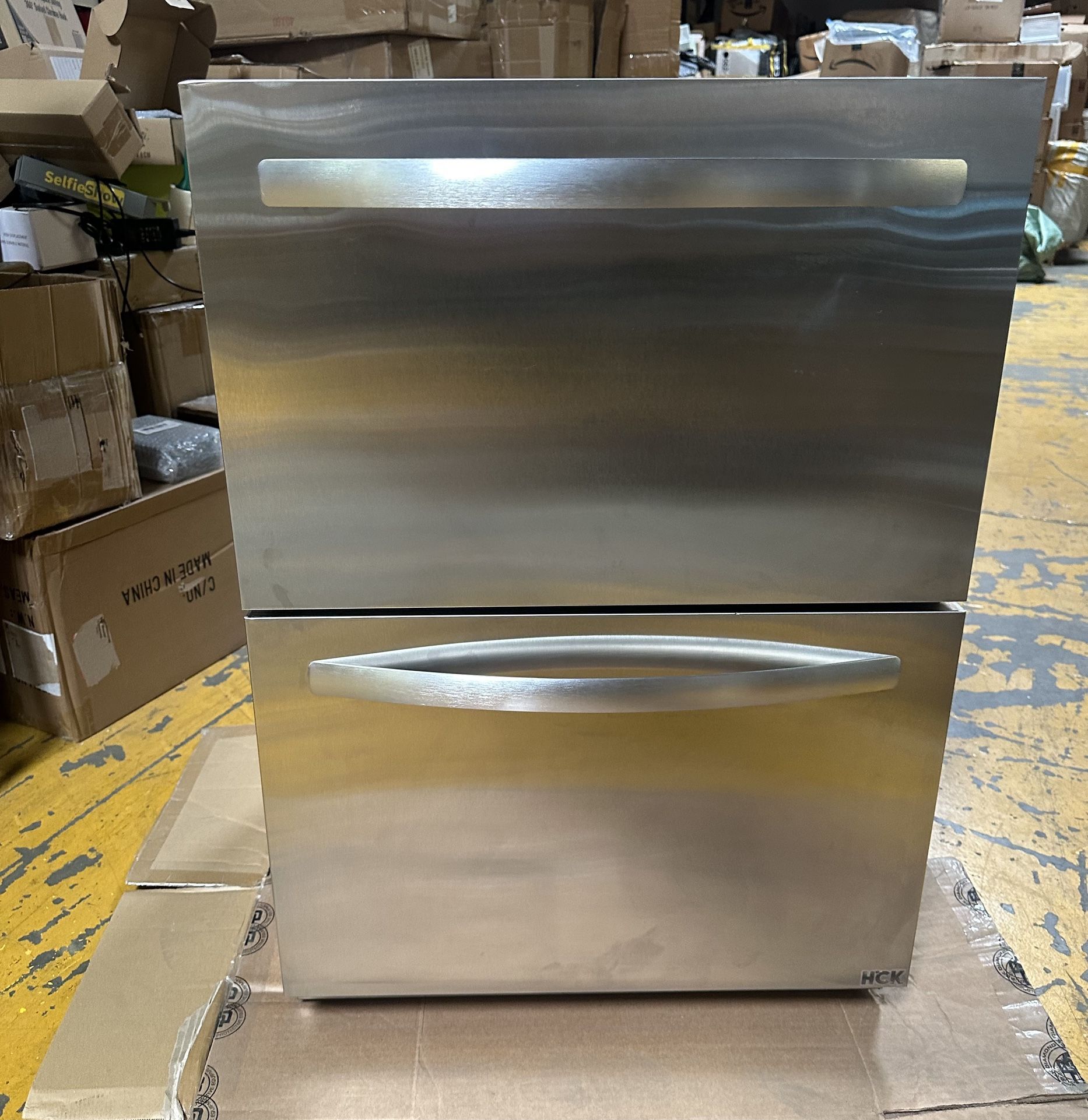 Indoor/outdoor 24” Fridge, New With Imperfections