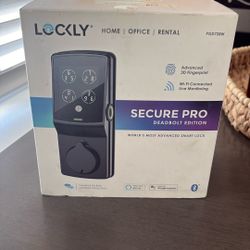 Lockly Visage Zeno Series Smart Lock, Facial Recognition & Fingerprint Keyless Entry Door Lock, Built-in Wi-Fi Deadbolt with Apple Home Key, PIN Genie