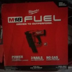 Brand New M18 Fuel Nail Gun