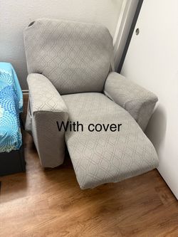 Model# AB(contact info removed), power recliner, rocking chair,Ash color,39”