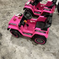 Power Wheel Jeeps