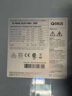 Solar panel  350w