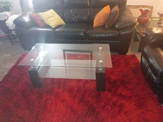 Brown Leather Living  room set