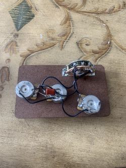 Fender Stratocaster Guts And pickups 