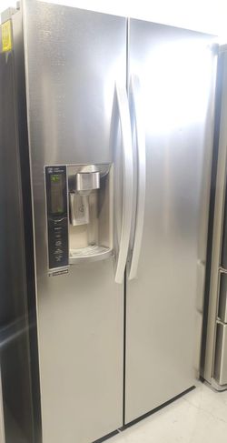 LG Side By Side Stainless Steel Fridge
