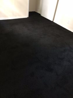 Black carpet rolls