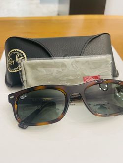 $75!! RayBan sunglass brown (like-new)