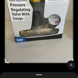 Pressure Regulator Valve