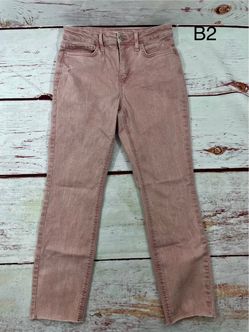 Lauren Conrad High Rise Skinny Ankle Jeans Size 8 Pink