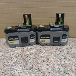 Ryobi 6Ah Batteries ( Located in Hawthorne )(NO DELIVERY)