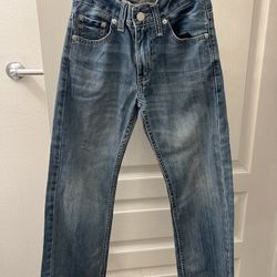 Boys Levi’s 505, Size 8 Slim, W22 X L22