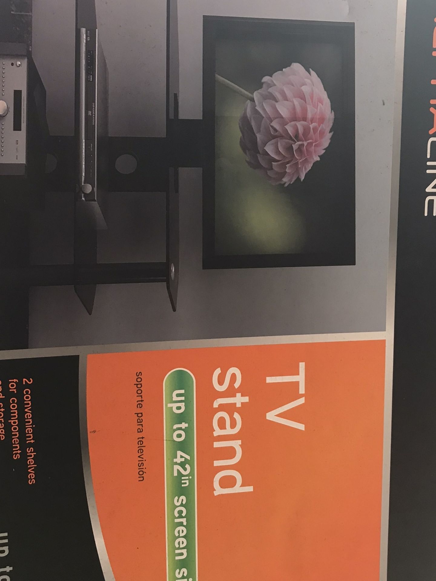 Tv glass stand up to 42"