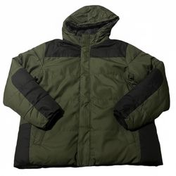 Kids Wonder Nation Green Winter Jacket L (10/12) – Great Condition