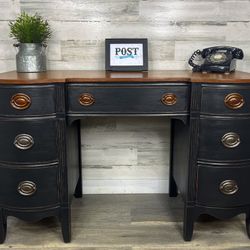 Black Antique Desk 