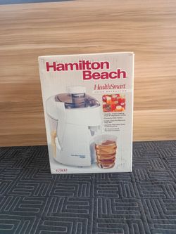 Hamilton Beach HealthSmart Juicer Extractor Model 67800 - Powerful 350 Watts