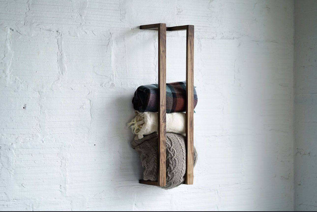 Blanket Wall Rack 