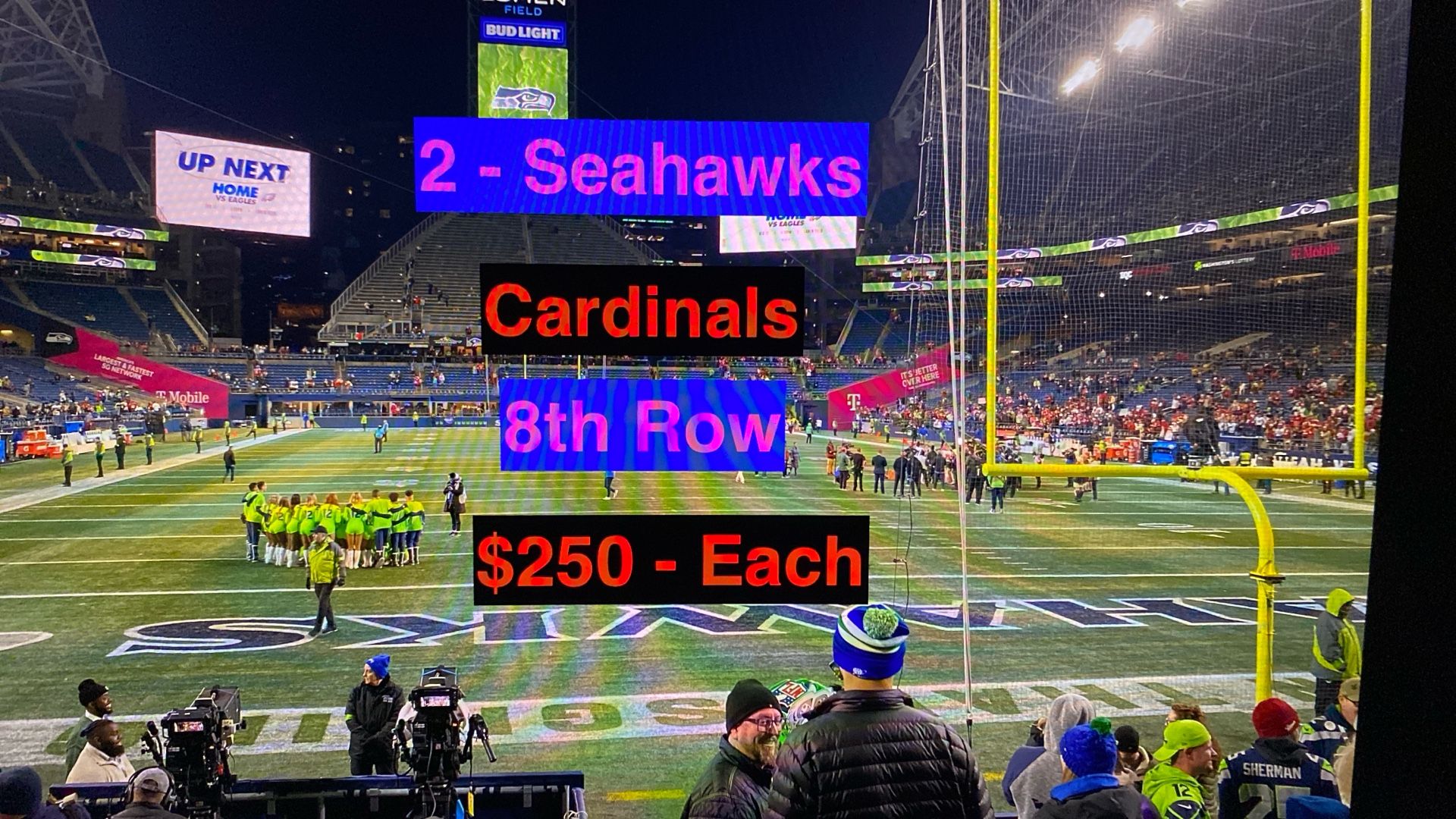 Seahawks Cardinals Tickets