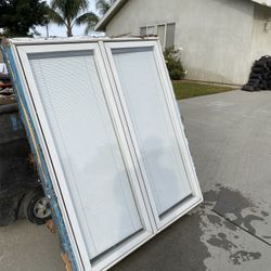 Pella Dual Casement Windows – Set of 2