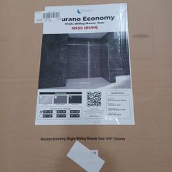 2 Piece Shower Door Brand New