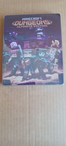 minecraft dungeons custom steelbook no game brand new switch xbox playstation 